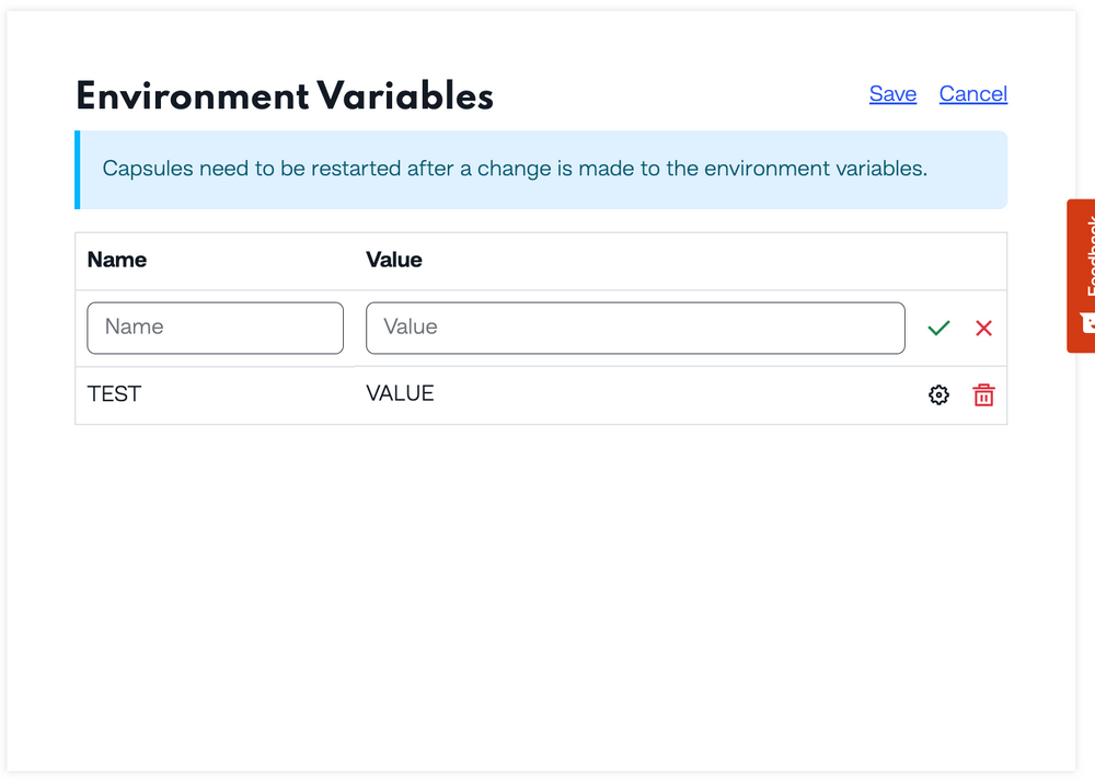 env variables 2